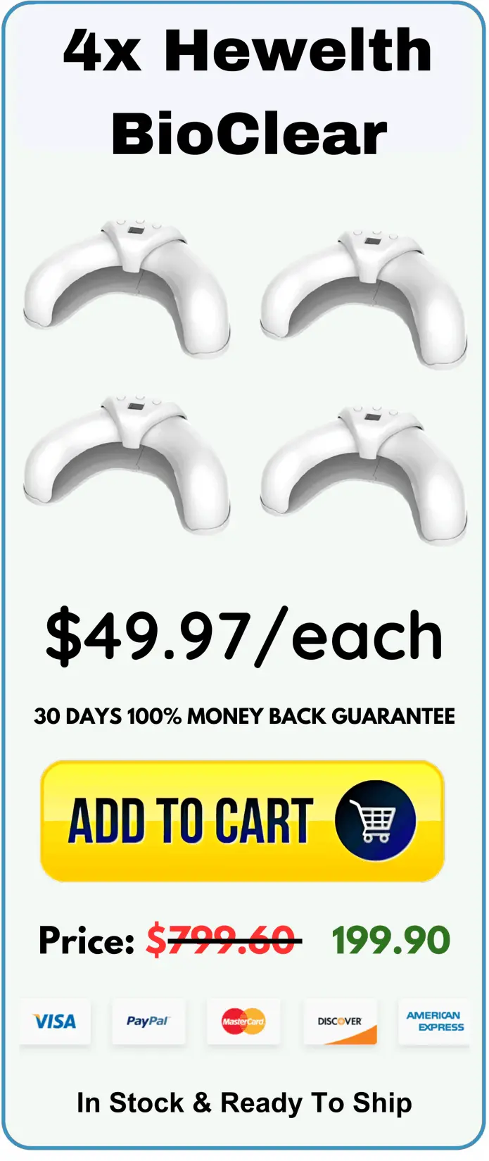 Hewelth BioClear package price 