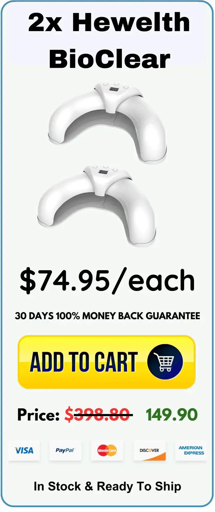 Hewelth™ BioClear package price 